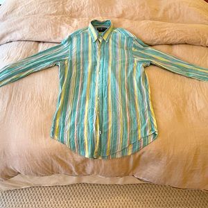 Polo Ralph Lauren Long Sleeve Button Up, size Medium